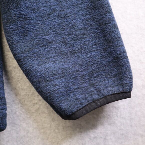 Free Country Fleece Jacket Mens XXL Blue Full Zip Mock Neck Outdoor Zip Pockets - Picture 6 of 16